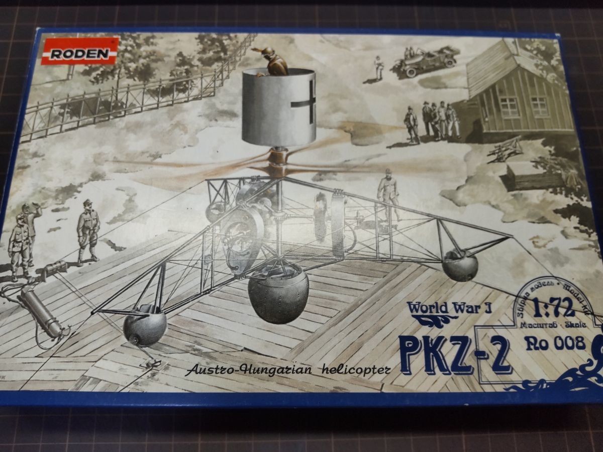 ローデン製のオーストリアハンガリー帝国のヘリコプター PKZ-2 - 日々