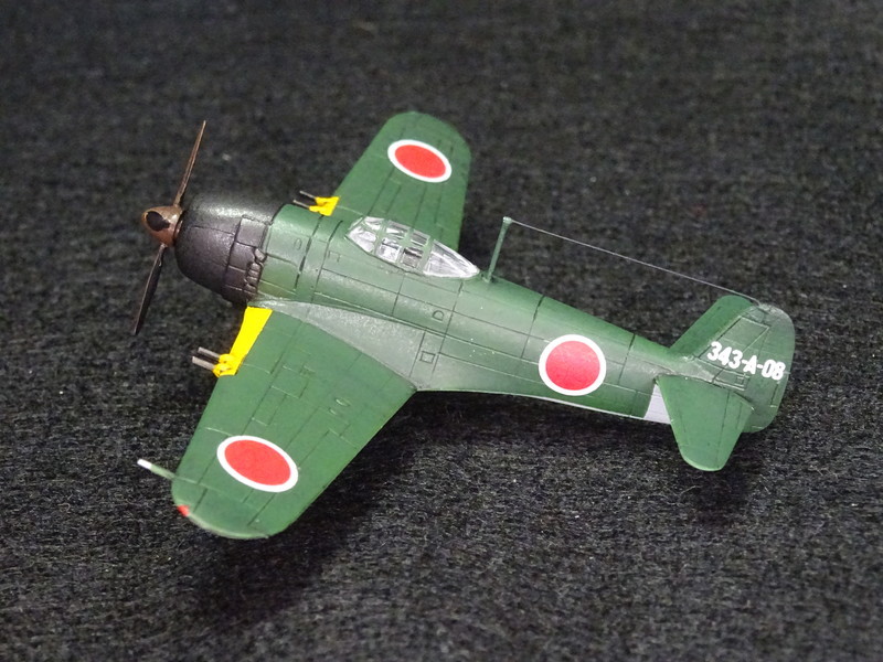 LS 1/144 川西 局地戦闘機 紫電改 完成 - 日々常々悪戦苦闘 本に