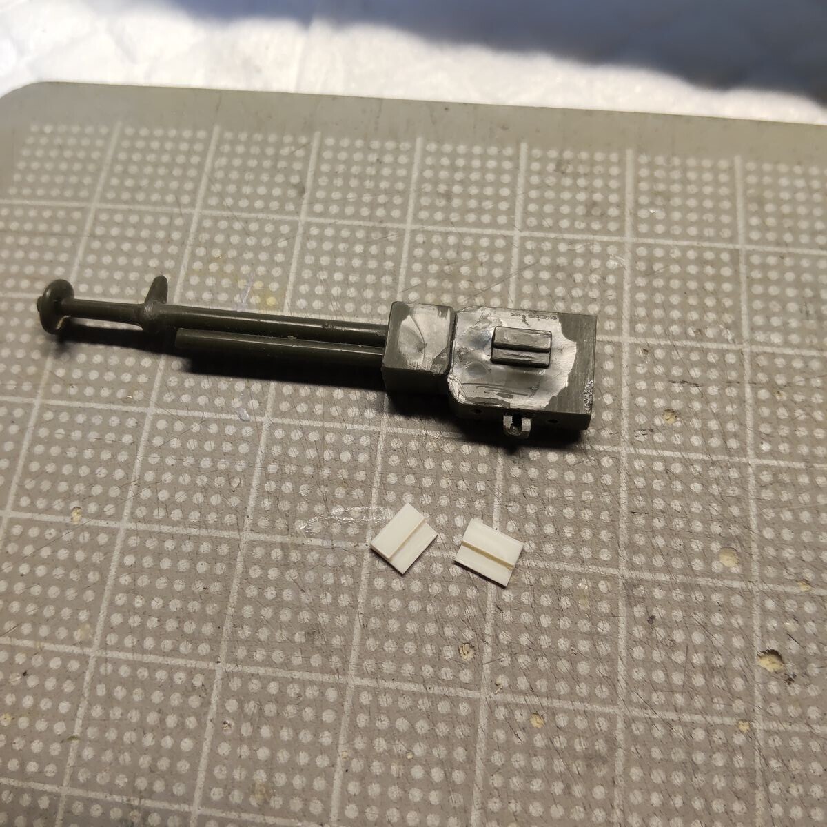 機関銃のパーツ制作