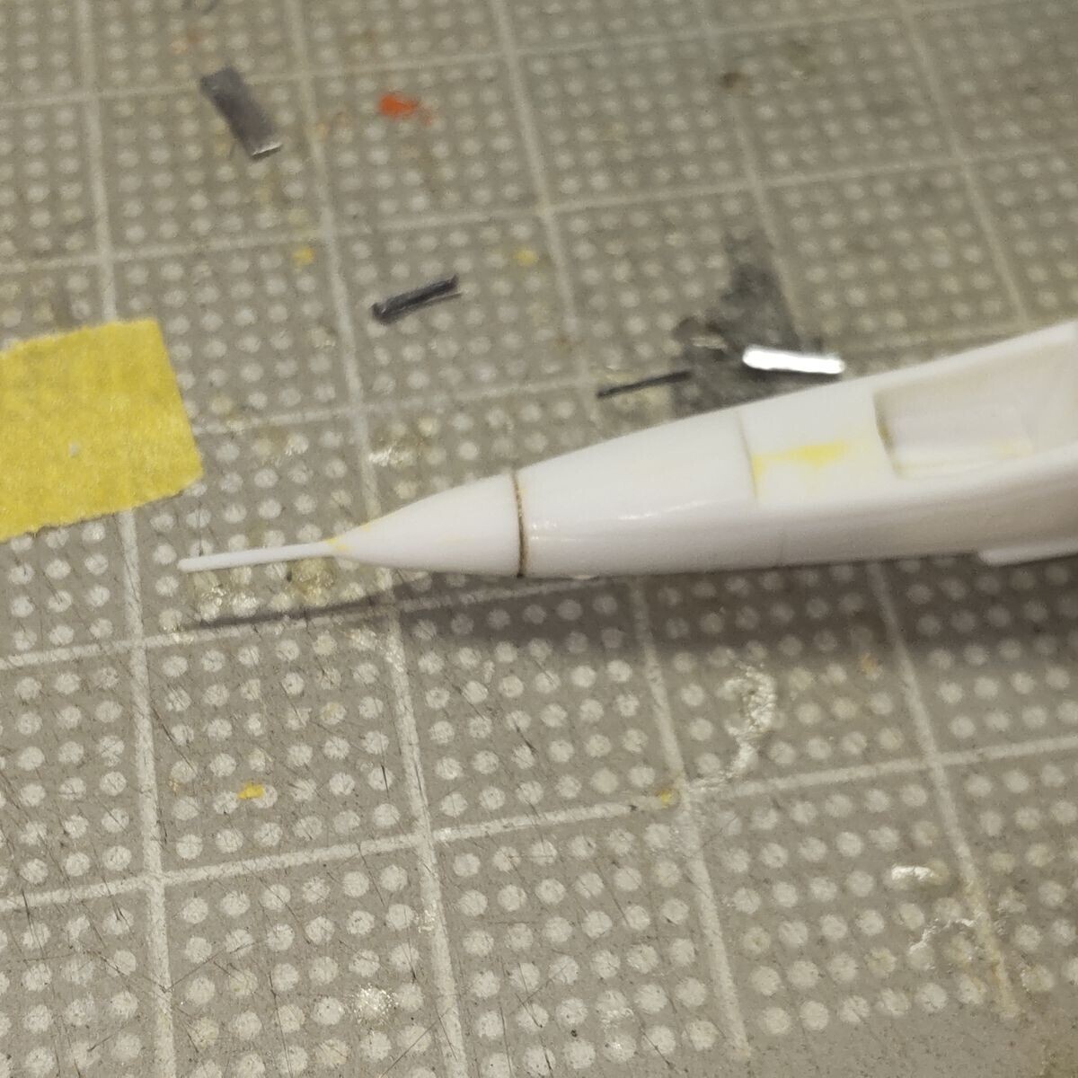 機首を元に戻す。