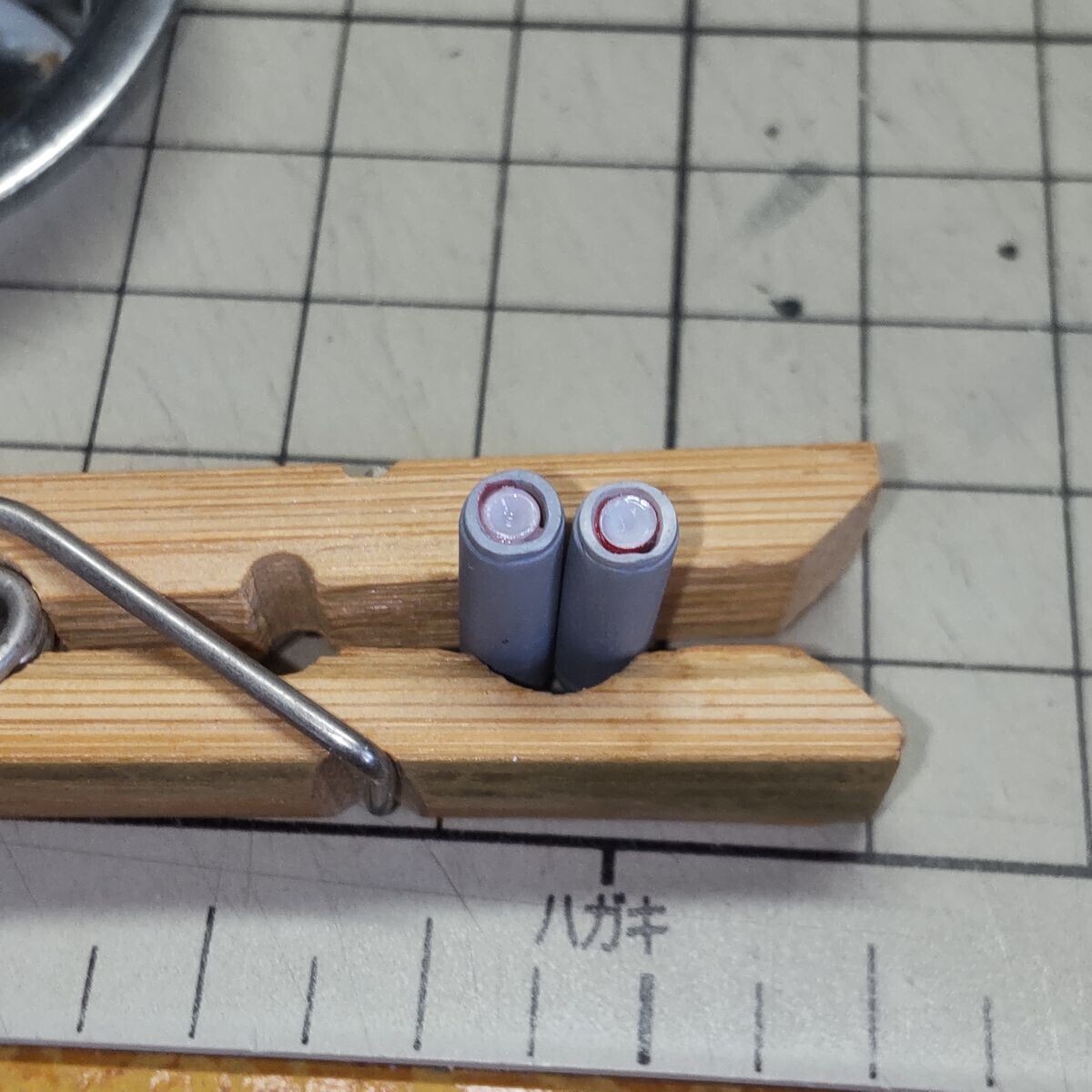 ロケットランチャーの後ろ