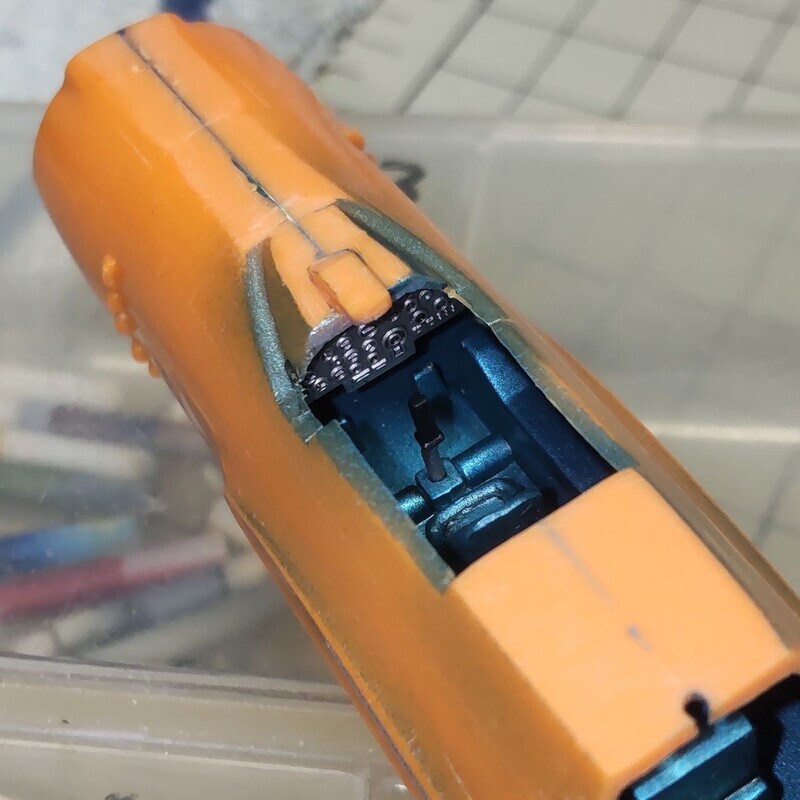 計器盤取り付け