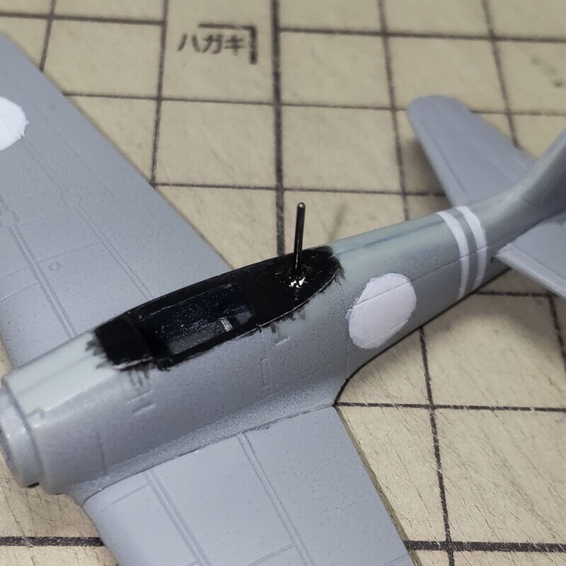 アンテナ柱の塗装