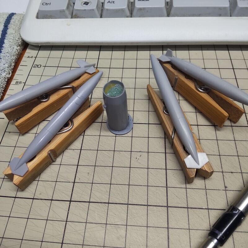 隙間埋め作業