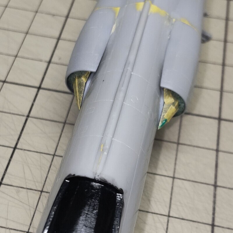 インテークのマスキング