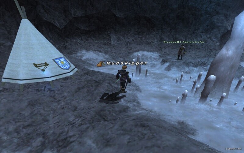 カミール山麓のビバック