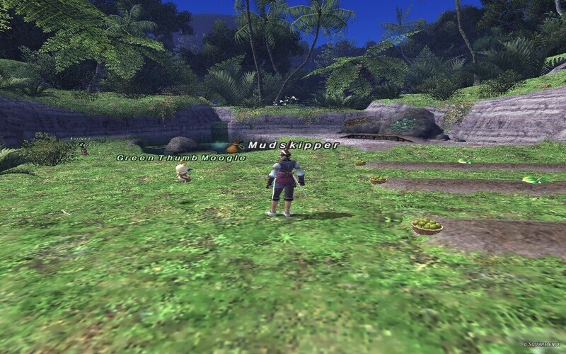 モグガーデンでログアウト