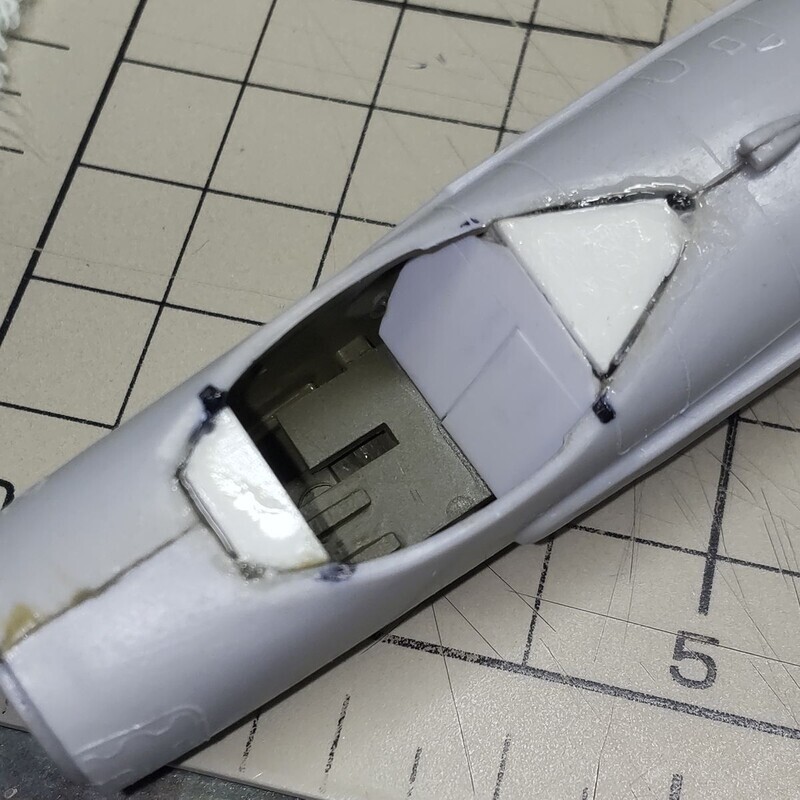 プラ板貼り込み