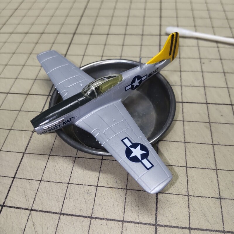 デカール貼り付け