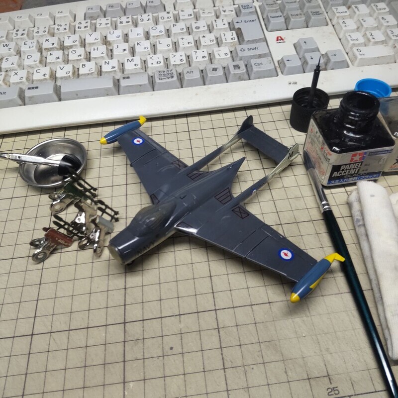 汚し作業