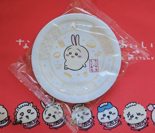ちいかわのくら寿司のお皿を2枚ゲット！5000円分を一人で食べて