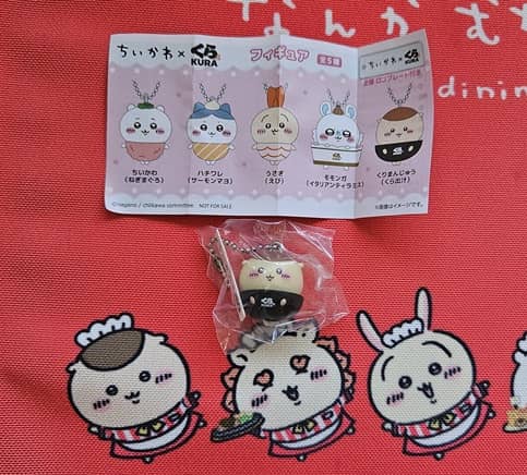 ちいかわ くら寿司 2枚 ビッくらポン お皿 ちいかわ 寿司皿2枚セット ビッくらポン - メルカリ