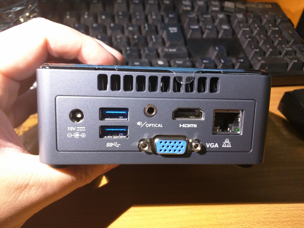 【Win10Pro】NUC Kit NUC6CAYH【おまけ付き】 手のひらにお弁当箱つめて。（Intel NUC NUC6CAYH買ってみた） - Think