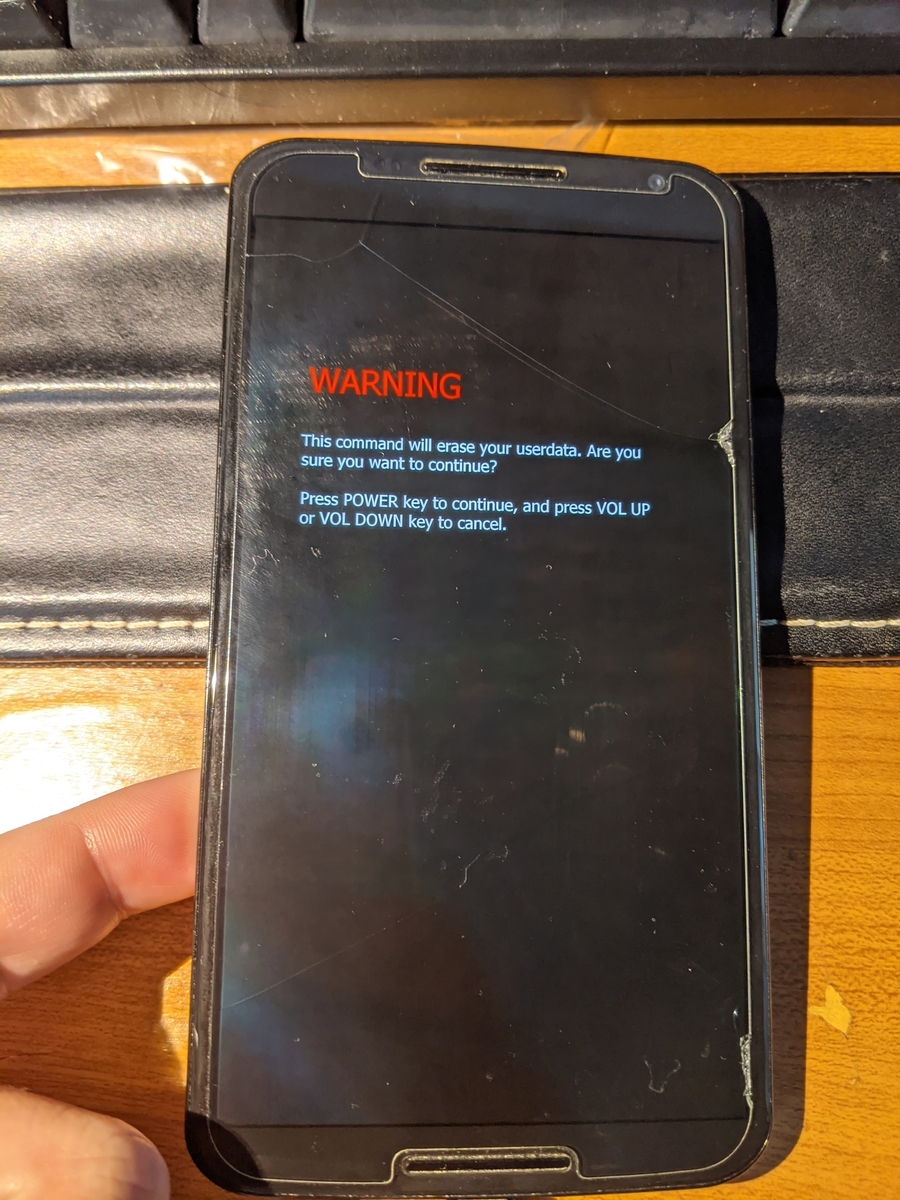 風呂スマホの延命。(Nexus6のAndroid10化とバッテリ交換