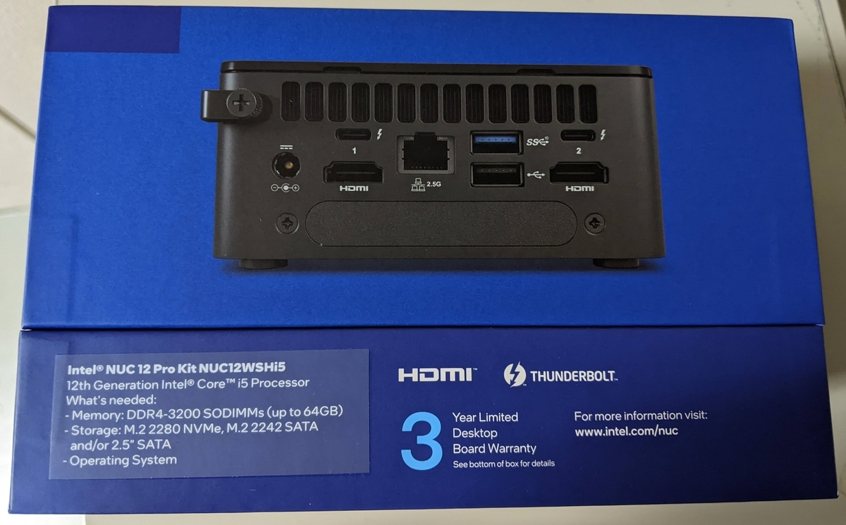 [新品・未開封] Intel NUC12WSHi5 Amazon.com: ASUS NUC 12Pro, Intel NUC 12 Pro NUC12WSHi5 Mini