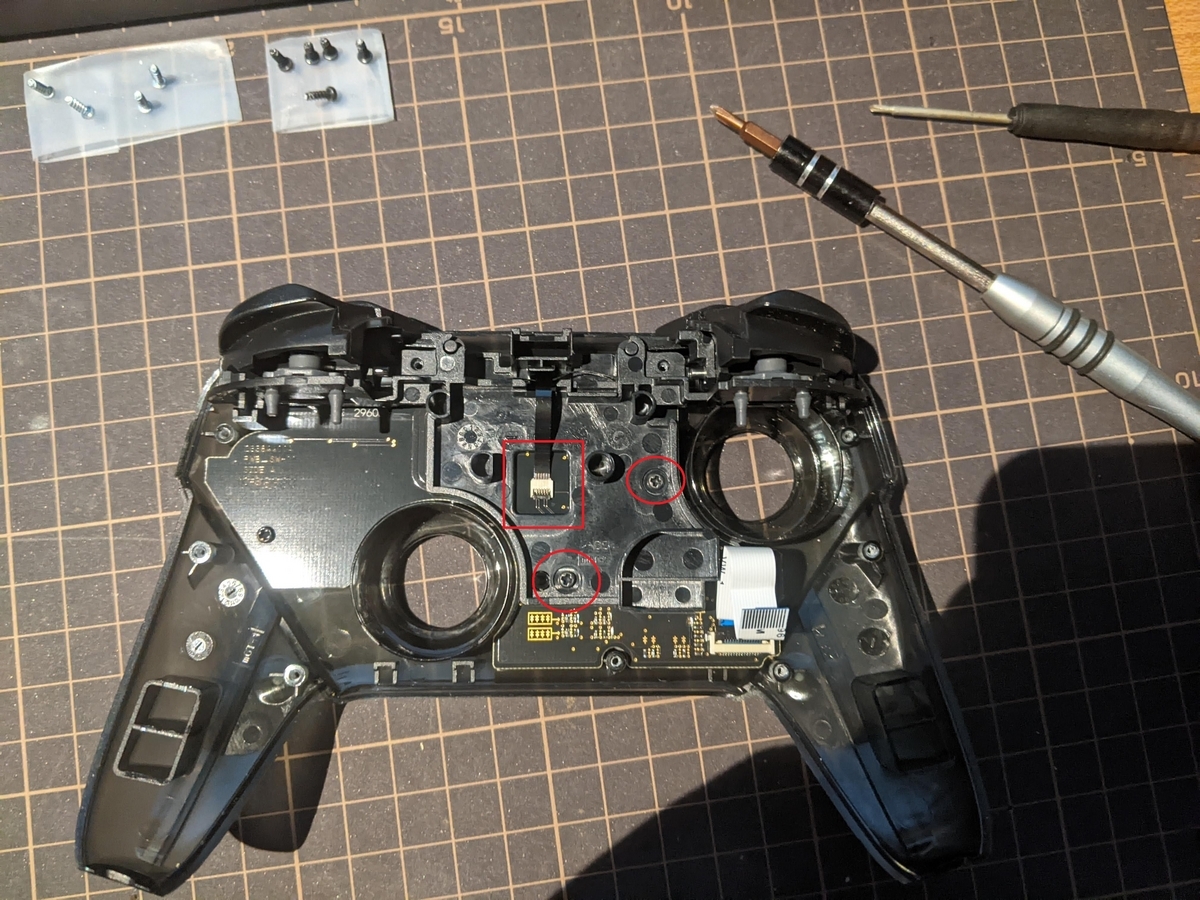 ニンテンドースイッチ　純正プロコン　分解清掃済み switchのプロコン分解・清掃方法紹介 慣れれば5分で終わります