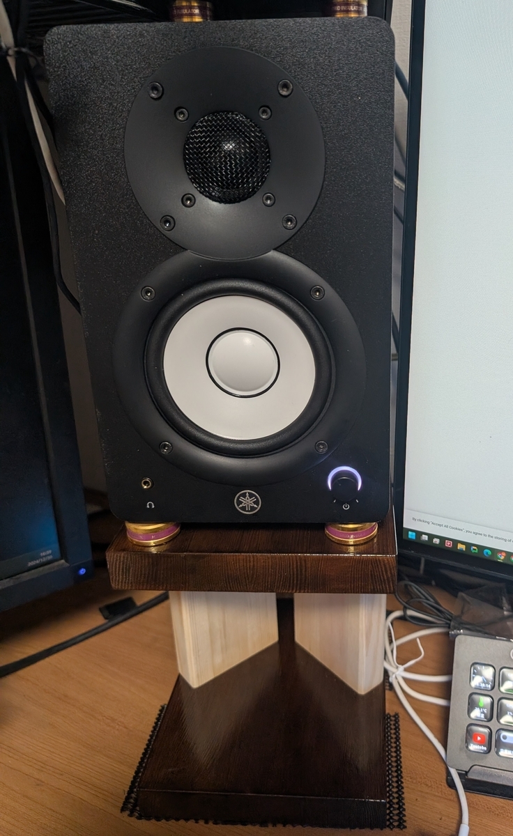 YAMAHA HS4 モニタースピーカー パワード