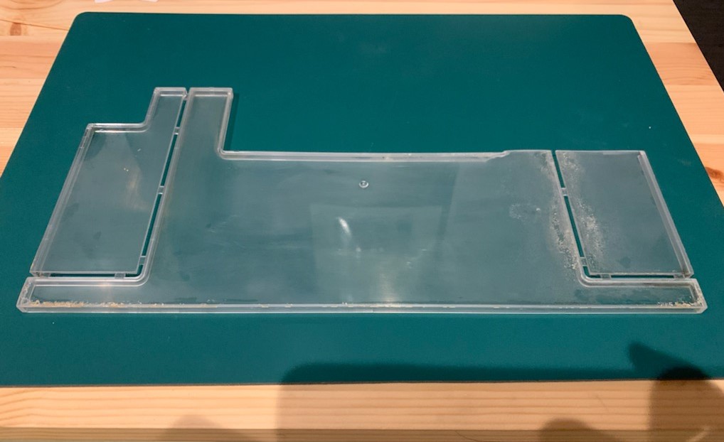 水槽フタのカッティング