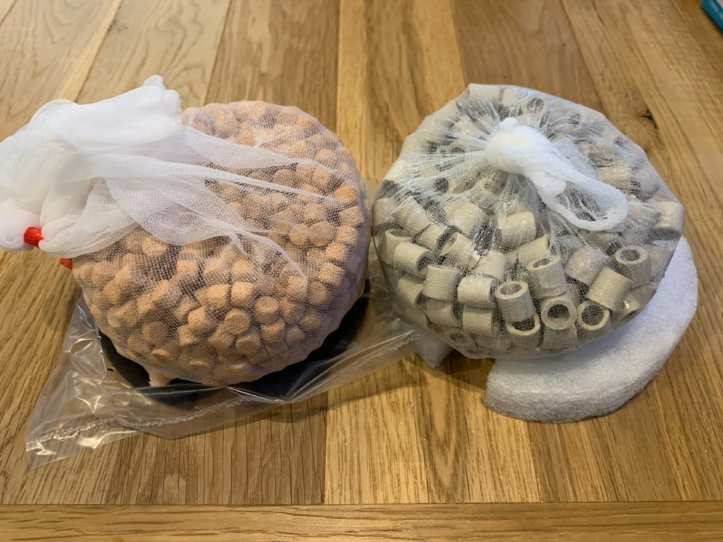 使用する生物ろ材