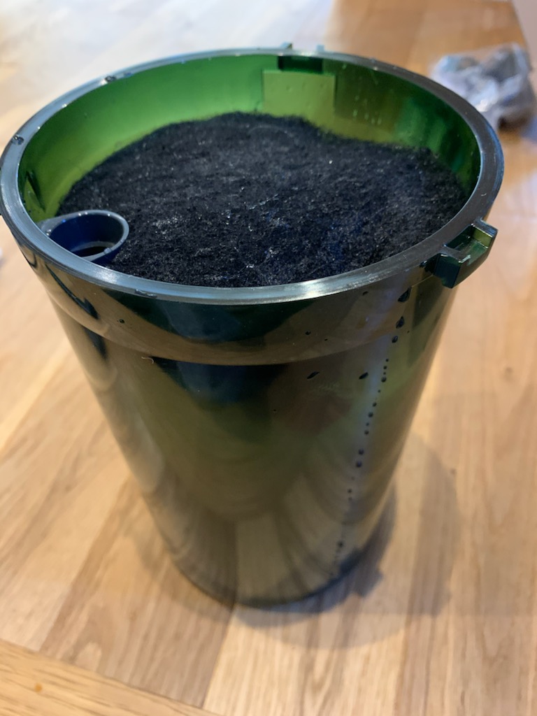 セッティングした様子
