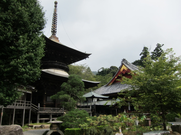 多宝塔と本堂