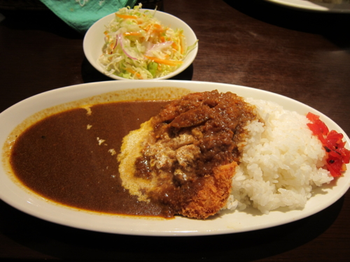 日替わり和風カレー・ハムカツカレー(850円)