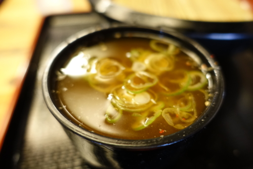 蕎麦湯