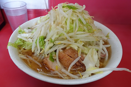 ぶた５枚入り小ラーメン(750円)ヤサイ