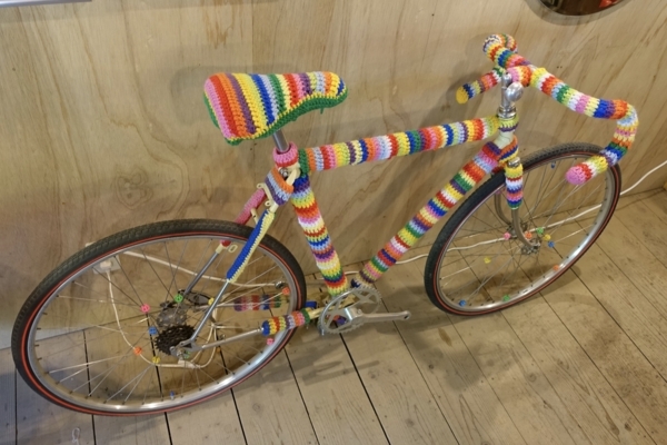 シンボルの自転車