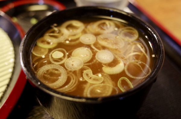 鯖出汁蕎麦湯