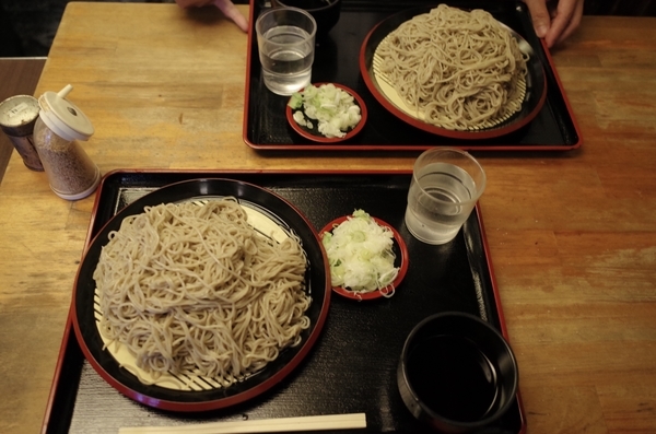 北海道雨竜産地粉蕎麦・新そば【大盛500g】(800円)＋鯖出汁変更(0円)