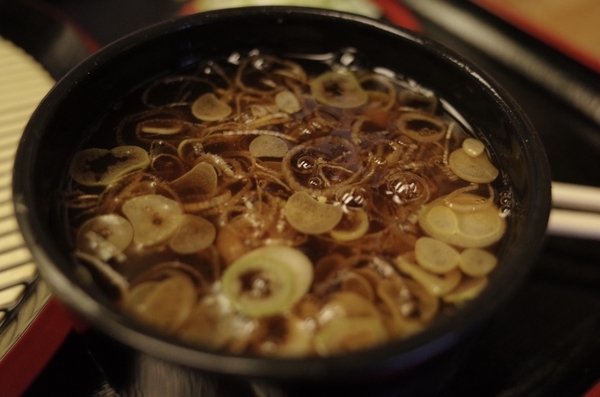 鯖出汁蕎麦湯