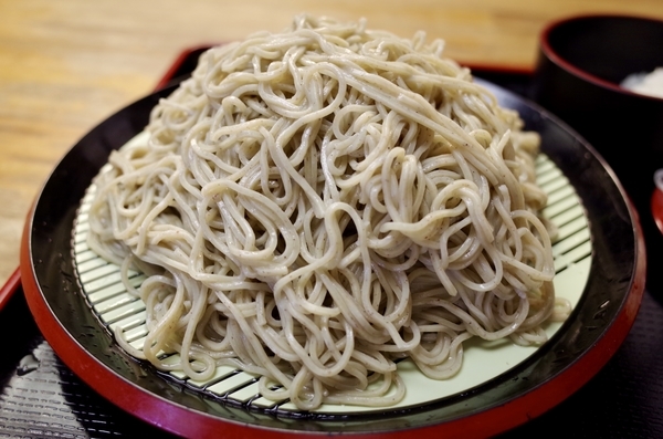 大盛の摩周産地粉切り新蕎麦