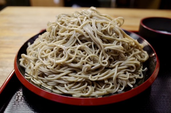 大盛のダッタン蕎麦