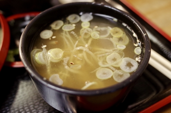 鯖出汁とろろ蕎麦湯