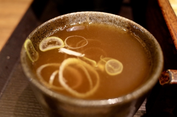 蕎麦湯