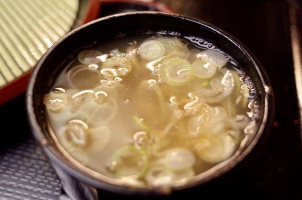 とろろ蕎麦湯