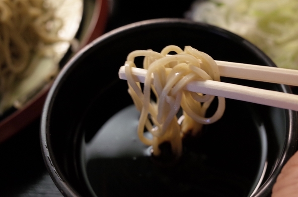 薬味なしで手繰る