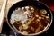 鯖出汁大根鬼おろし蕎麦湯