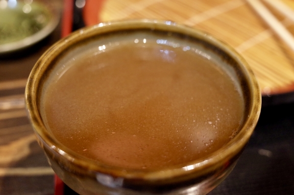 蕎麦湯