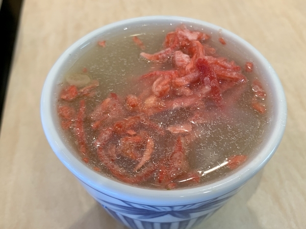 紅生姜天蕎麦湯