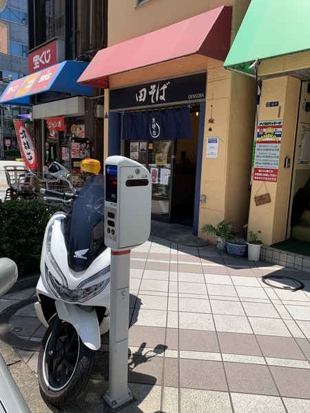 田そばとPCX