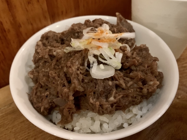 牛スジごはん