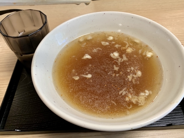 蕎麦湯