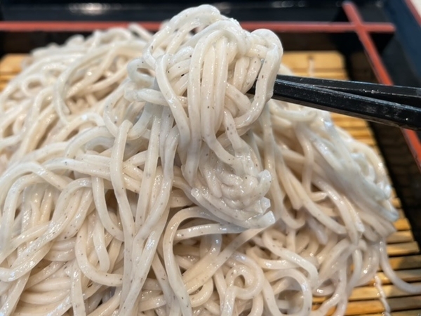 蕎麦にダマがある