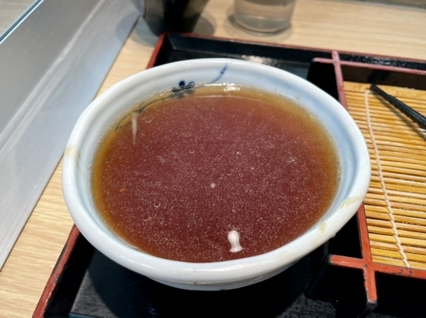 鴨汁蕎麦湯