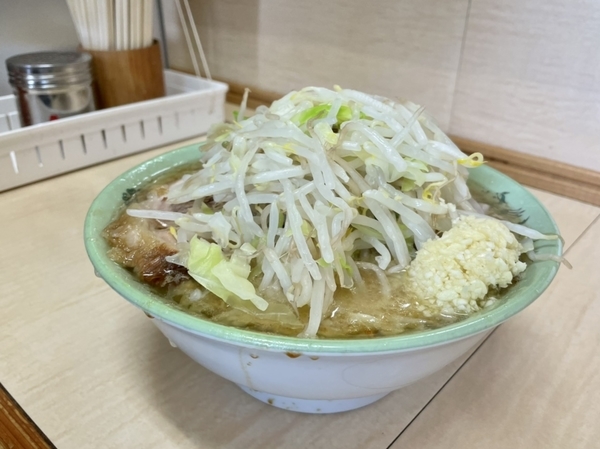 ミニラーメン(600円)ニンニク