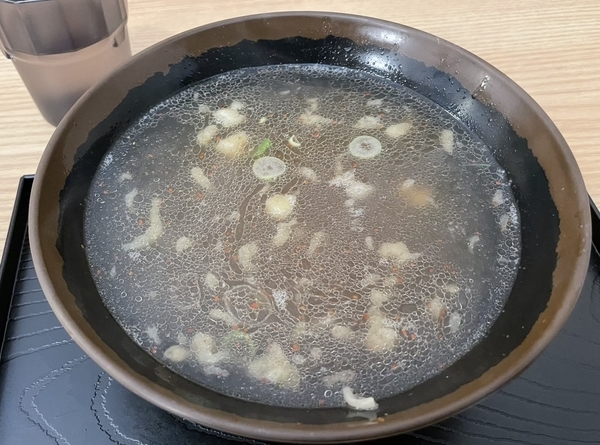 蕎麦湯