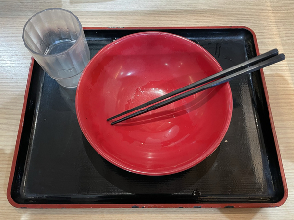 完飲完食