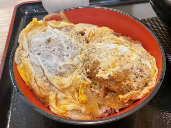 ミニひれかつ丼